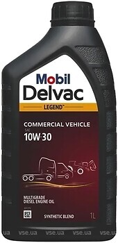 Фото Mobil Delvac Legend Commercial Vehicle 10W-30 4 л