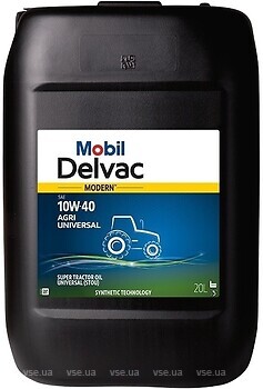 Фото Mobil Delvac Modern Agri Universal 10W-40 20 л