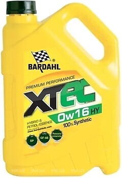 Фото Bardahl XTEC V 0W-20 5 л (36813/64193)