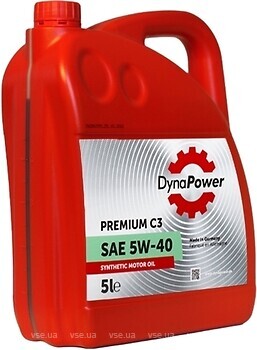 Фото DynaPower Premium 5W-40 1000 л