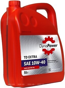 Фото DynaPower TD Extra 10W-40 1000 л