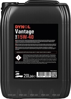 Фото Dynol Vantage 15W-40 20 л