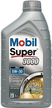 Фото Mobil Super 3000 XE1 5W-30 5 л (154126)