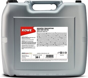 Фото ROWE Hightec Truckstar 10W-40 HC 20 л (20004-0200-99)