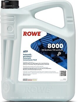 Фото ROWE Hightec ATF 8000 5 л (25012-0050-99)