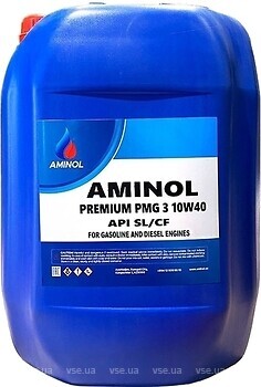 Фото Aminol Premium PMG3 10W-40 20 л