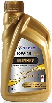 Фото Tedex Runner 10W-40 SL/CF 1 л