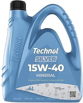 Фото Technol Silver 15W-40 4 л