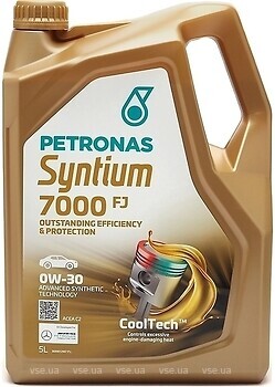 Фото Petronas Syntium 7000 FJ 0W-30 1 л