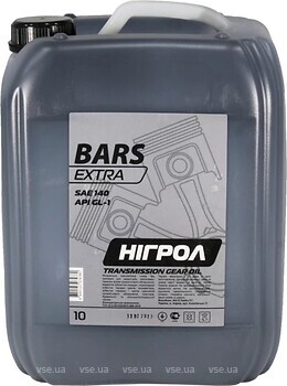 Фото Bars Extra Нигрол 10 л (1401319)