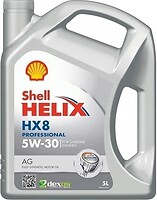 Фото Shell Helix HX8 Professional AG 5W-30 1 л