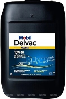 Фото Mobil Delvac Modern Advanced Protection 10W-40 4 л (157474)