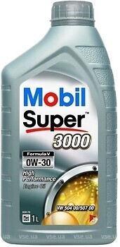 Фото Mobil Super 3000 Formula V 0W-30 1 л