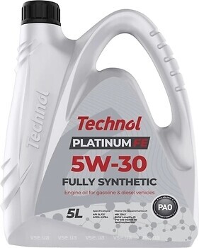 Фото Technol Platinum FE 5W-30 5 л
