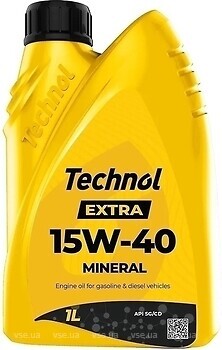 Фото Technol Extra 15W-40 4 л