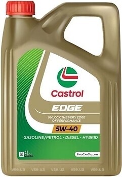 Фото Castrol Edge 5W-40 C3 4 л