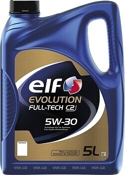 Фото Elf Evolution Full-Tech C2 5W-30 5 л