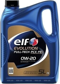 Фото Elf Evolution Full-Tech PCX FE 0W-20 5 л