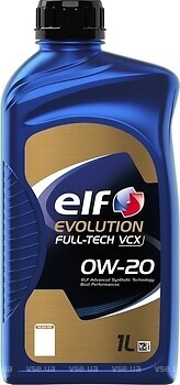 Фото Elf Evolution Full-Tech VCX 0W-20 1 л