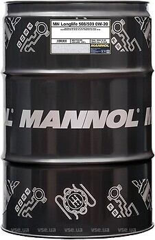 Фото Mannol 7722 O.E.M. Longlife 508/509 0W-20 208 л (MN7722-DR)