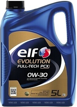Фото Elf Evolution Full-Tech PCX 0W-30 5 л