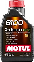 Фото Motul 8100 X-CLEAN+ EFE 0W-30 1 л (111657)