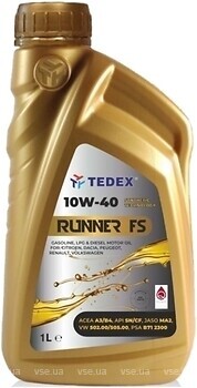 Фото Tedex Runner (FS) SN/SM/CF 10W-40 4 л