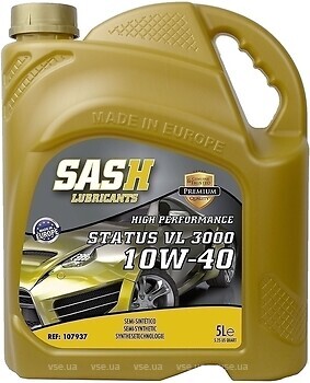 Фото SASH Lubricants Status VL 3000 10W-40 20 л (107936)
