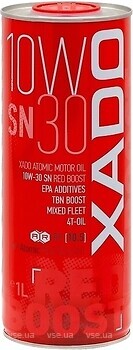 Фото XADO Atomic Oil 10W-30 SN Red Boost 20 л (XA 26511)