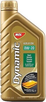 Фото MOL Dynamic Gold DX 0W-20 1 л