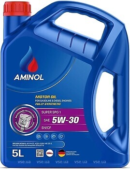 Фото Aminol Super SPG1 5W-30 SN/CF 1 л