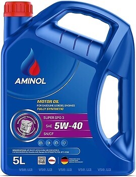 Фото Aminol Super SPG3 5W-40 SN/CF 1 л