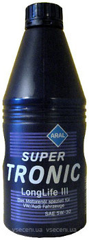 Фото Aral Super Tronic Longlife III SAE 5W-30 1 л