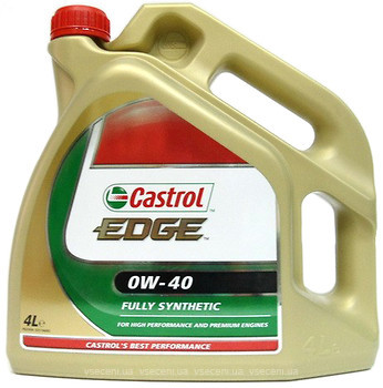 Фото Castrol Edge 0W-40 4 л