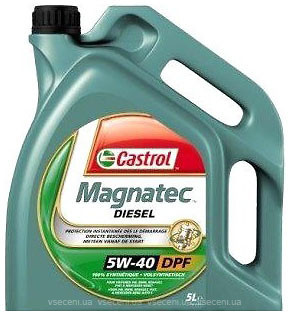 Фото Castrol Magnatec Diesel 5W-40 DPF 5 л