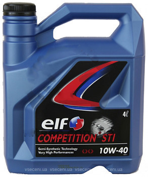 Фото Elf Competition STI 10W-40 4 л