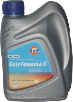 Фото Gulf Formula G 5W-40 1 л