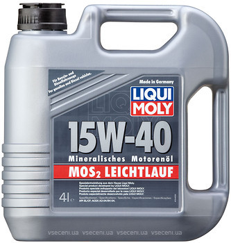 Фото Liqui Moly MoS2 Leichtlauf 15W-40 4 л (1949)