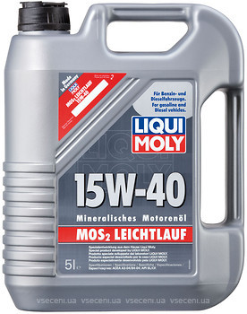 Фото Liqui Moly MoS2 Leichtlauf 15W-40 5 л (1933)