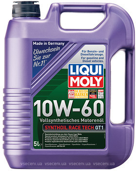 Фото Liqui Moly Synthoil Race Tech GT1 10W-60 5 л (1944)