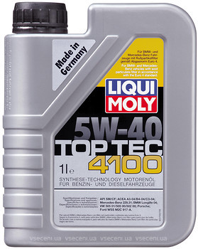 Фото Liqui Moly TOP TEC 4100 5W-40 1 л (7500)