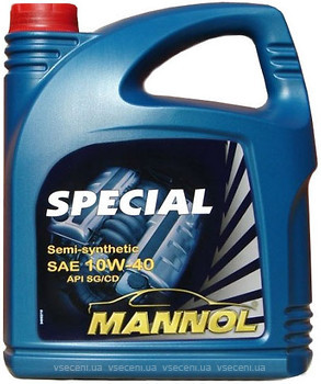 Фото Mannol SPECIAL 10W-40 5 л