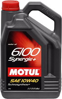 Фото Motul 6100 Synergie + 10W-40 5 л (839451/101493/108647)