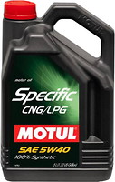 Фото Motul Specific CNG/LPG 5W-40 5 л (854051/101719)