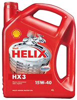 Фото Shell Helix HX3 15W-40 4 л