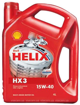 Фото Shell Helix HX3 15W-40 4 л