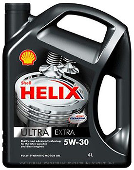 Фото Shell Helix Ultra Extra 5W-30 4 л