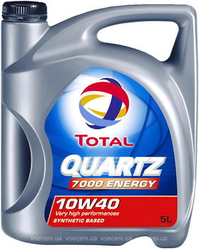 Фото Total Quartz 7000 Energy 10W-40 5 л (169153/201537/203706/214114/216678)