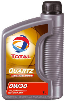 Фото Total Quartz 9000 Energy 0W-30 1 л (166249/180967/213767)