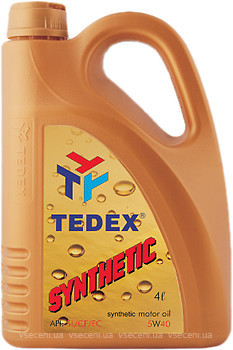 Фото Tedex Synthetic Motor Oil SM/CF 5W-40 4 л